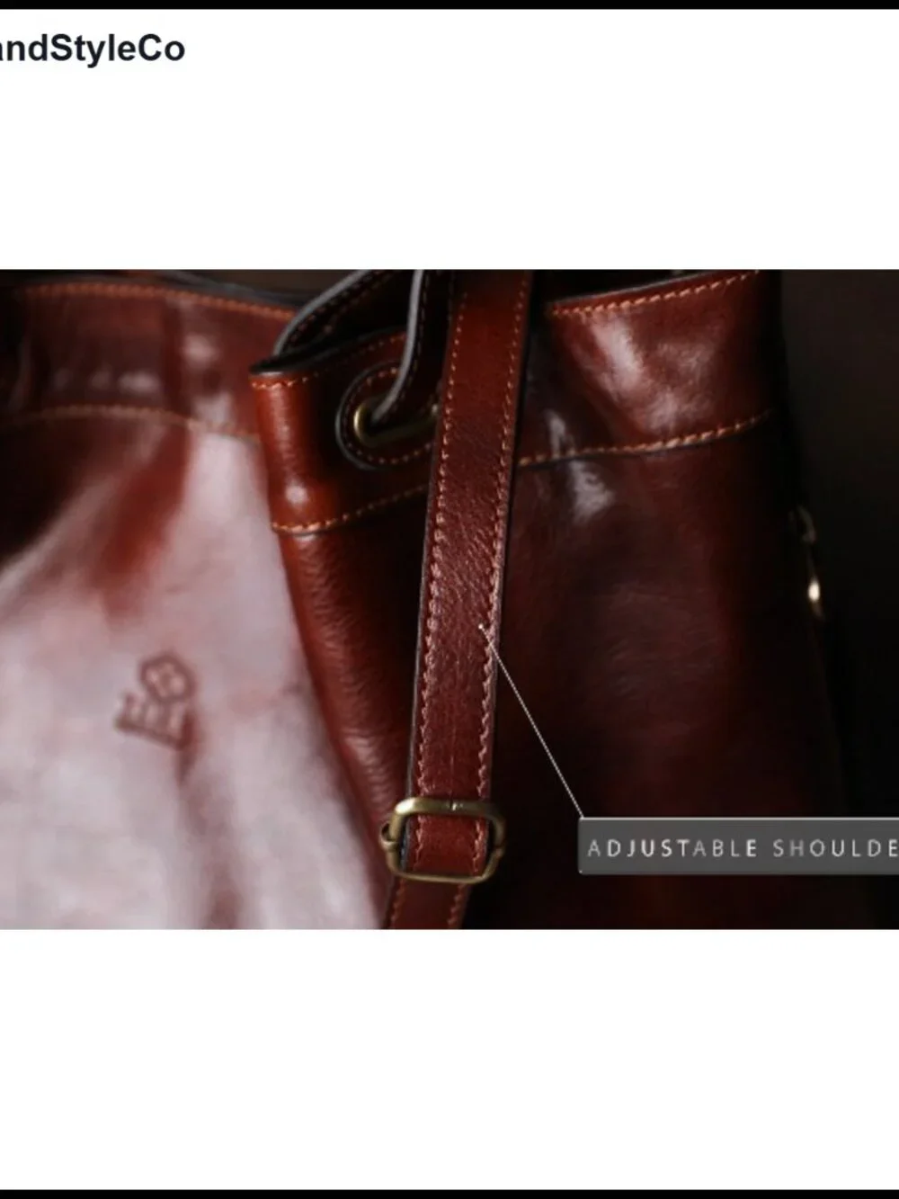 Full-Grain Leather Handbag, Top Handle Shoulder Bag, Satchel Purse, Adjustable